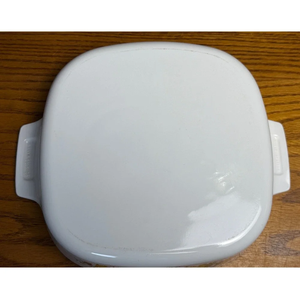 Vintage Corning Ware Spice O' Life 4 pc Set: 3qt Baker w/Lid, 10in and 8in Roast
